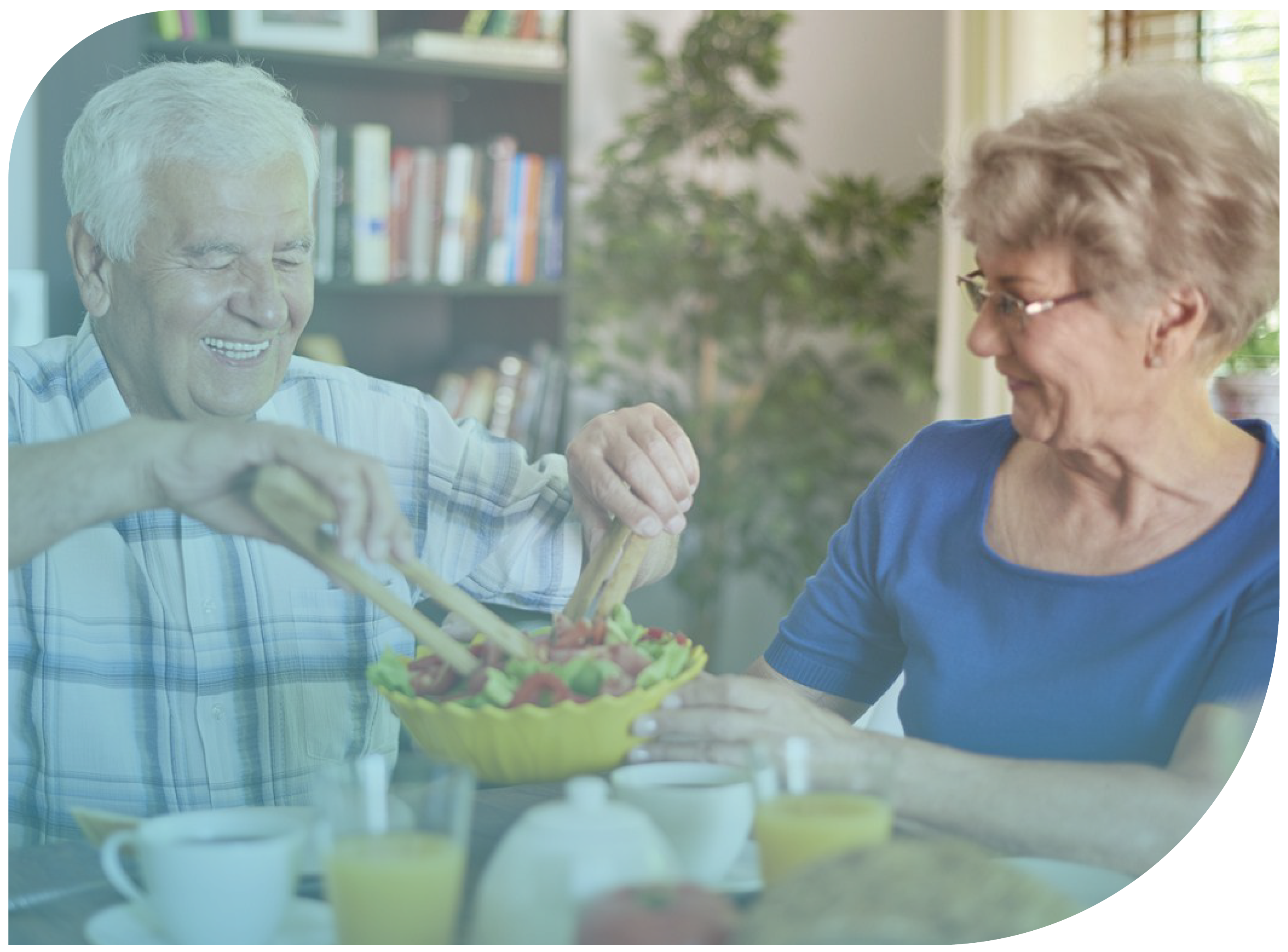 Alimentación de los mayores en el hogar y en las residencias